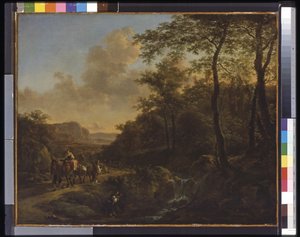 Scène van de Romeinse Campagna