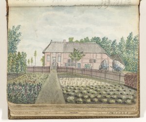 Herberg of jagershuis op de Montferberg door Jan Brandes