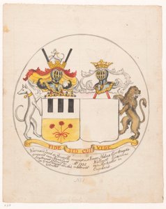Ontwerp voor alliantiewapen door Jan Brandes
