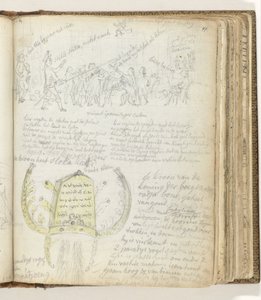 Politieke allegorie; de kroon van Boeginese koning