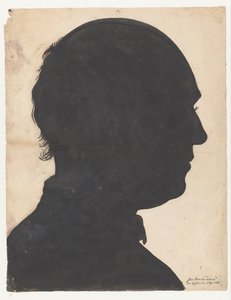 Silhouetportret van Jan Brandes