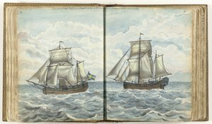 Zweedse brik op zee