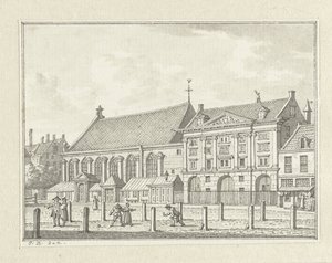 De Prinsekerk en Boterhal te Rotterdam door Jan Bulthuis
