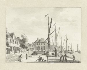 Gezicht te De Lemmer (?)