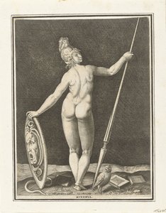 Minerva door Jan Collaert (II)