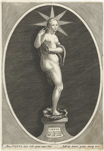 Venus door Jan Collaert (II)