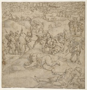 Beleg van Tunis door Jan Cornelisz Vermeyen