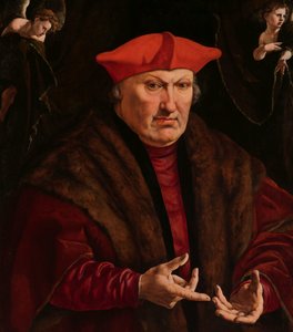 Portret van Erard de la Marck door Jan Cornelisz Vermeyen