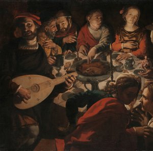 De bruiloft te Kana door Jan Cornelisz Vermeyen