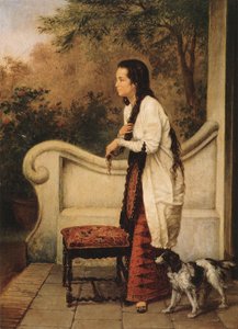 Portret van Margartha Martherus door Jan Daniel Beynon