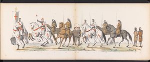 Maskerade van de Leidse studenten, 1865 (plaat 5)