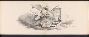 Maskerade van de Leidse studenten, 1865