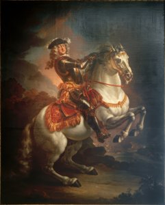 Ruiterportret van Keurvorst Johann Wilhelm van Palts-Neuburg