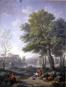 Capriccio Uitzicht met een Belvedere