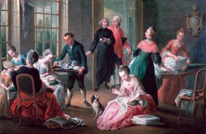 Middagthee, 1778 door Jan Garemijn