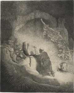 Sint Hiëronymus door Jan Georg van Vliet