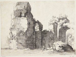 Ruïnes door Jan Gerritsz van Bronchorst