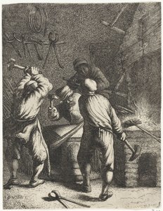 Smeden door Jan Gillisz. van Vliet