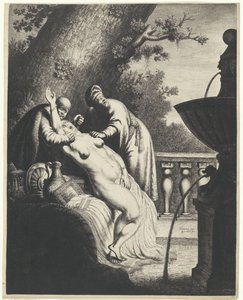 Suzanna en de ouderlingen door Jan Gillisz. van Vliet
