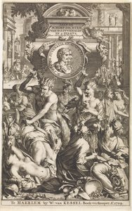 Romeins bacchanaal door Jan Goeree