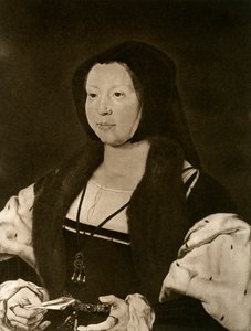Anne, markiezin van Veere, vrouw van Adolphe De Bourgogne, 1927 door Jan Gossaert