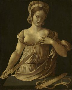 Lucretia door Jan Gossaert