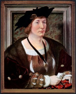 Portret van Hendrik III, Graaf van Nassau-Breda, ca. 1516-1517, 1927 door Jan Gossaert