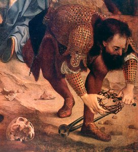 De Kruisafneming (detail), c1520