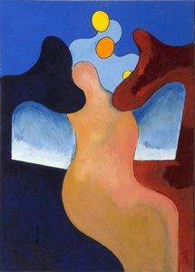 Vrouw met een van haar Gewonde Vleugels, 2009 door Jan Groneberg
