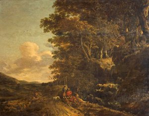 Landschap met Waterval, ca. 1685-85