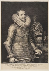 Ambrogio Spinola, bevelhebber van de Spaanse legers in de Nederlanden door Jan Harmensz. Muller
