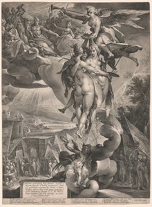Apotheose van de Kunsten door Jan Harmensz. Muller