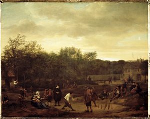 Boeren die Ballen Spelen in Nederland