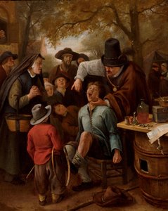 De tandentrekker door Jan Havicksz. Steen