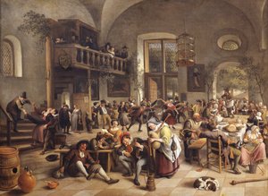 Feest in een herberg