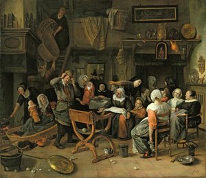 Het doopfeest, 1668