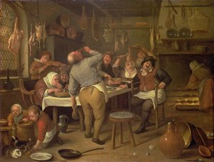 De dikke keuken door Jan Havickszoon Steen