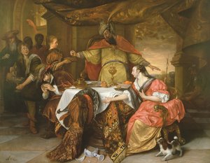 De woede van Ahasveros, ca. 1670