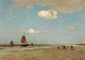 Strandscène