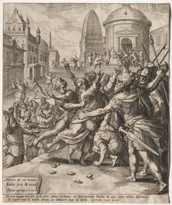 De arrestatie van St. Paulus, 1581