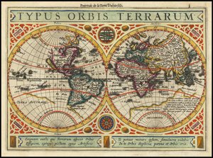 1631 kaart - Typus Orbis Terrarum