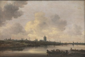 Uitzicht op de stad Arnhem