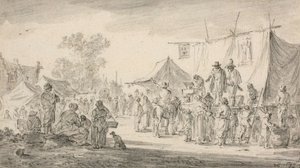 Kermis door Jan Josephsz van Goyen