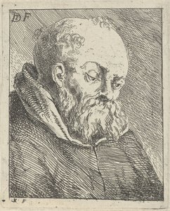 Portret van een monnik