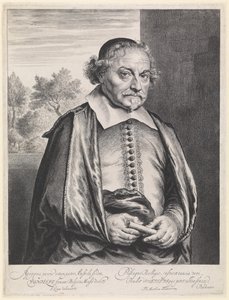 Joost van den Vondel door Jan Lievens