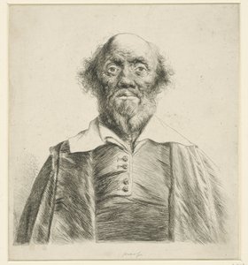 Portret van een oude man door Jan Lievens