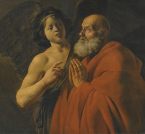 Sint Pieter vrijgelaten uit de gevangenis door Jan Lievens