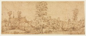 Bomen voor een dorp, derde kwart 17e eeuw door Jan Lievens