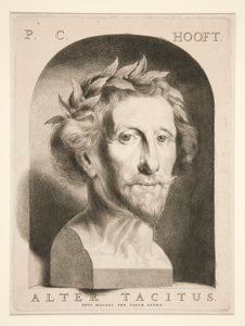 Pieter Cornelisz. Hooft (1581-1647) door Jan Lutma The Younger