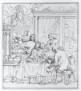 Het kabinet door Jan Luyken